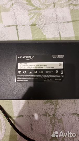 Игровая механическая клавиатура HyperX Alloy FPS