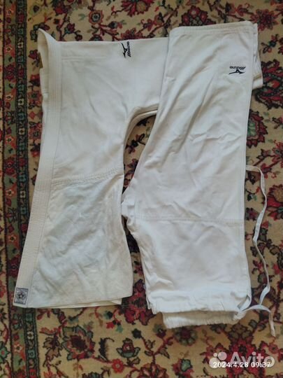 Кимоно для дзюдо mizuno 170