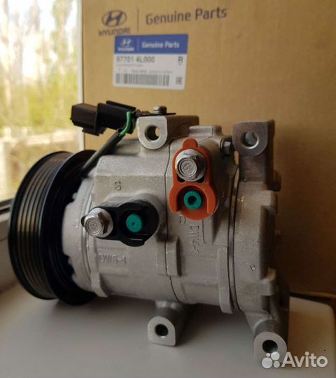 Компрессор кондиционера Kia Rio, Hyundai Solaris