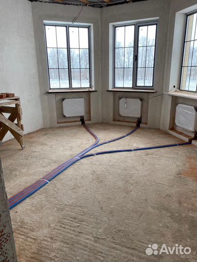 Отопление, теплые полы, водоснабжение