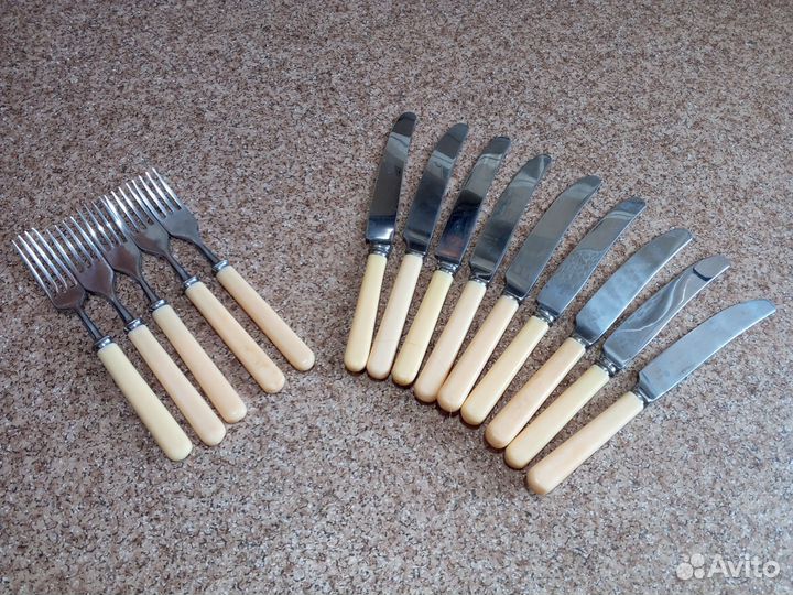 Ножи и вилки ссср+фартук
