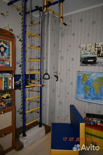 Детская шведская стенка серии Карусель