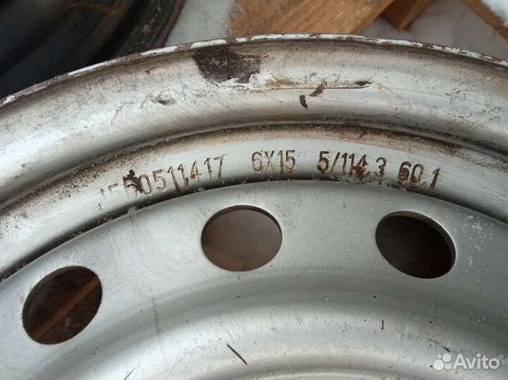 Диски r15 5x114.3 на nissan