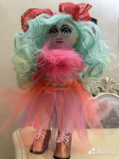 Игровая текстильная Кукла ручной работы