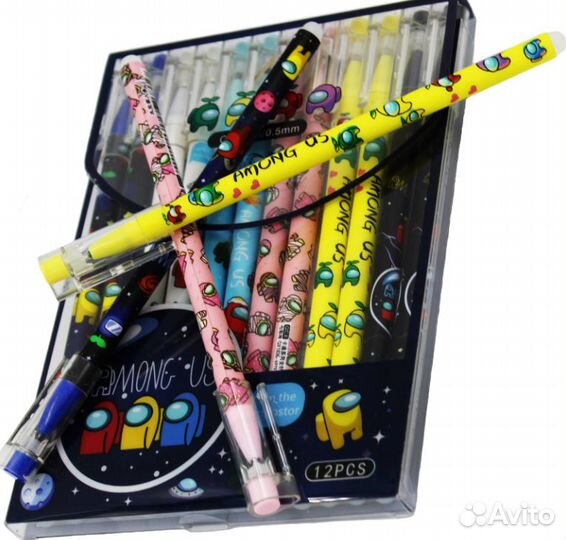Набор гелевых ручек (пиши-стирай)