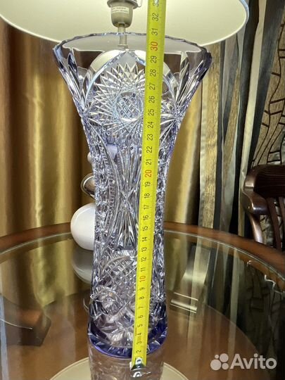 Хрустальная ваза