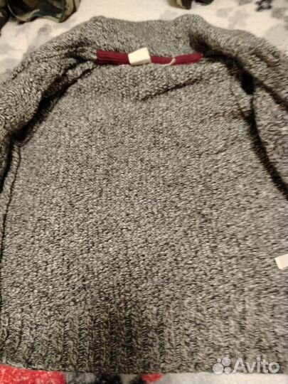 Кардиган детский тёплый на рост 110-116