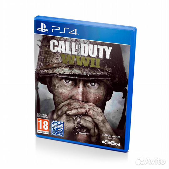 Игра для ps4 Call of duty ww2 диск