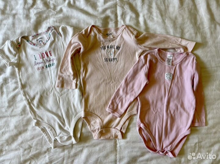 Вещи Carters Картерс пакетом на девочку 12М