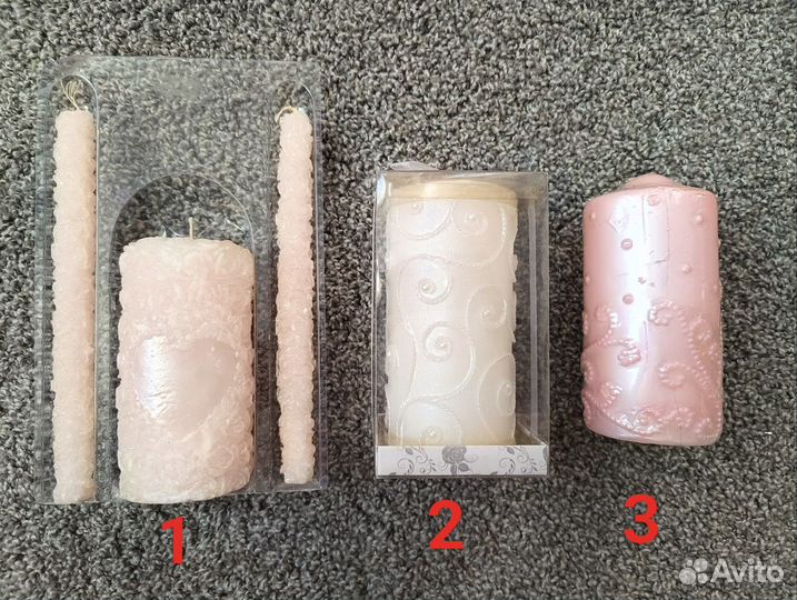 Декоративные свечи