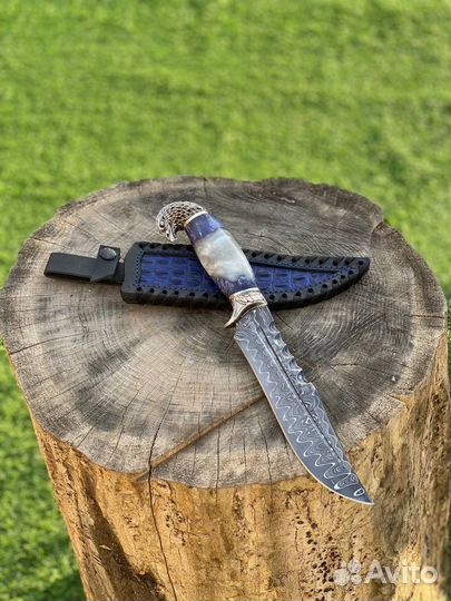 Нож из дамасской стали на подарок