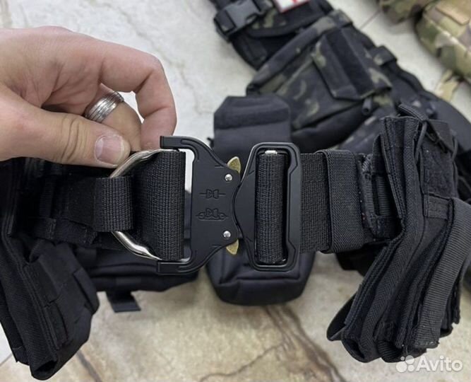 Пояс разгрузочный тактический с подсумками