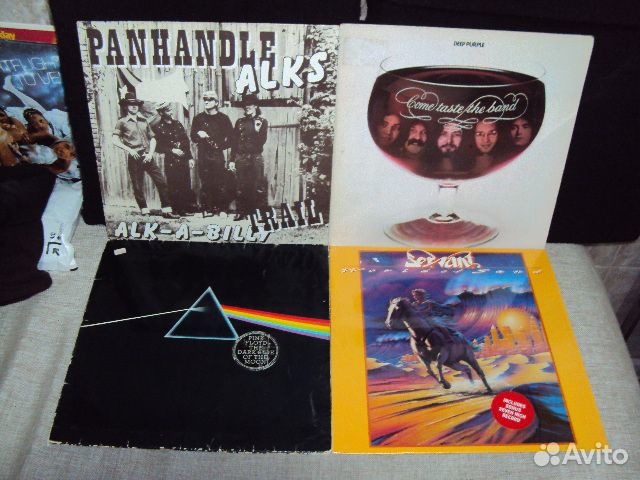 Оригинальные виниловые пластинки