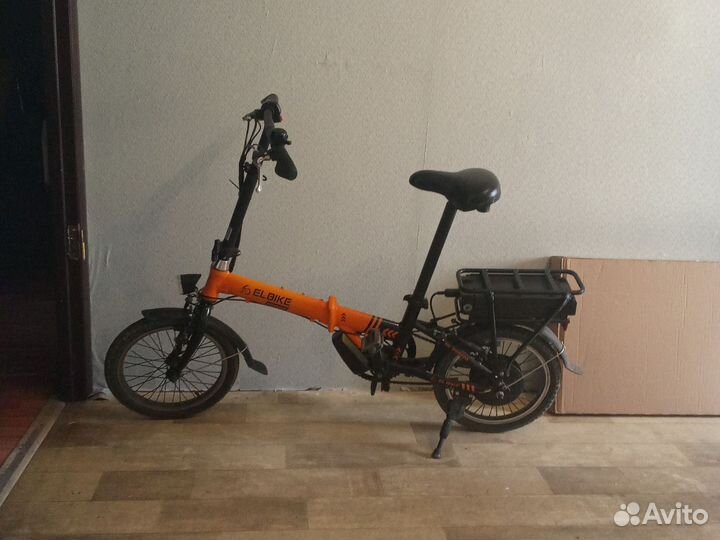 Электровелосипед складной