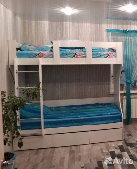 Двухъярусная кровать бу