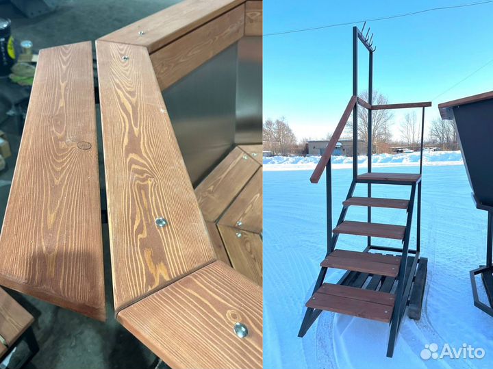 Банный чан с производства