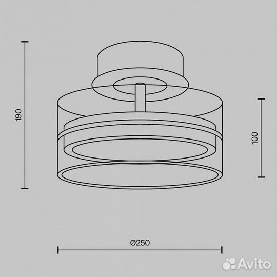Светильник на штанге Maytoni Dress code MOD348CL-L18BBS3K