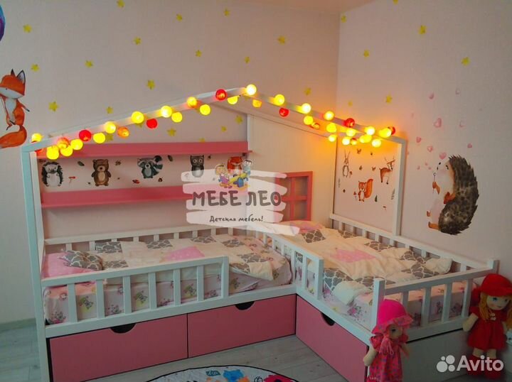 Кровать домик