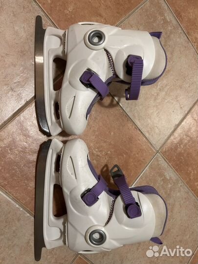 Коньки детские раздвижные 28-30