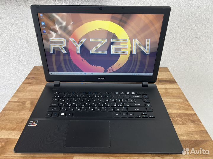 Тонкий быстрый Acer идеал 8Gb SSD256+500Gb 5 часов