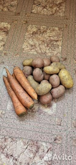 Картошка, морковь со своего огорода