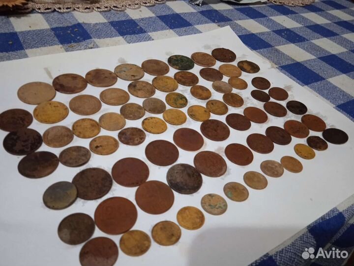 Ранние советские монеты 70 штук