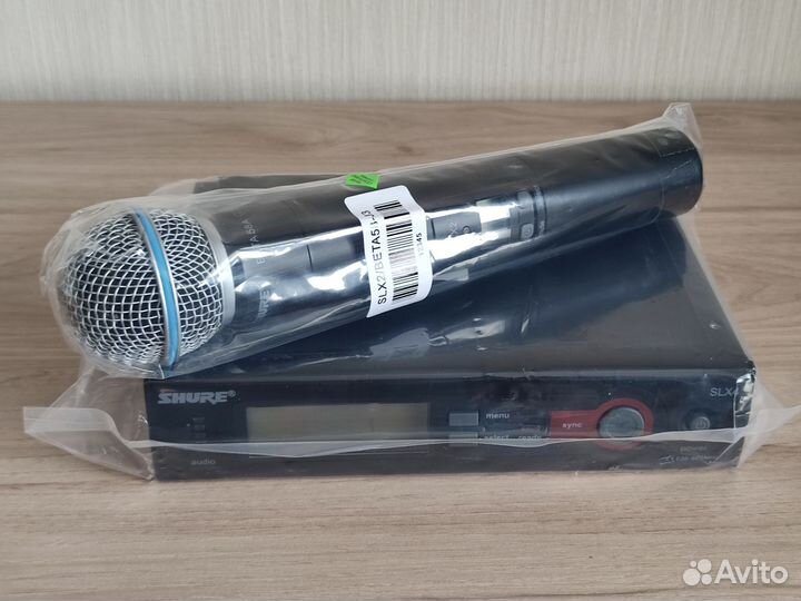 Радиомикрофон Shure Slx24 Beta58A новые в коробке