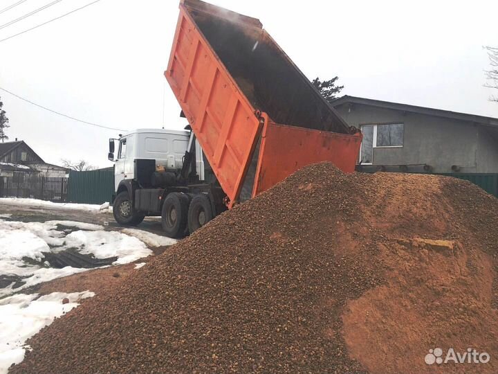 Песок карьерный