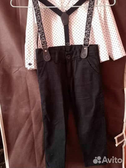 Рубашка на мальчика 98