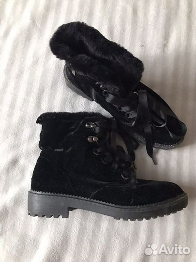 Полусапожки, ботинки зимние Stradivarius