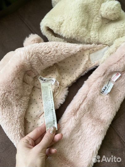 Шапки и шарф zara