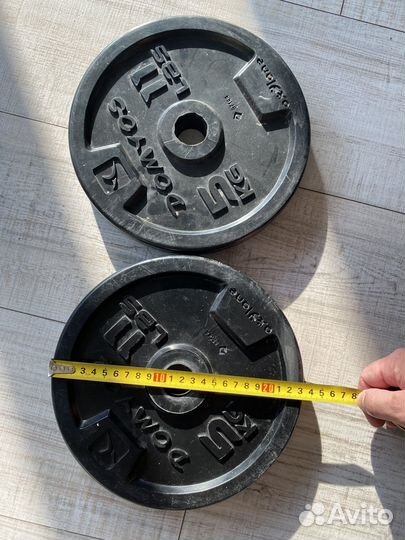 Спортивные блины для штанги 30мм