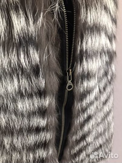 Меховой жилет
