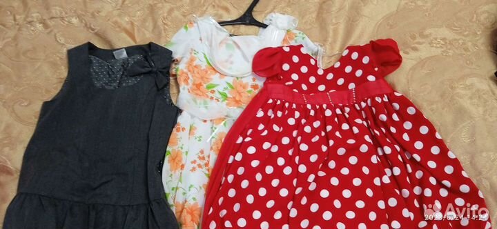 Вещи пакетом для девочки 6 лет