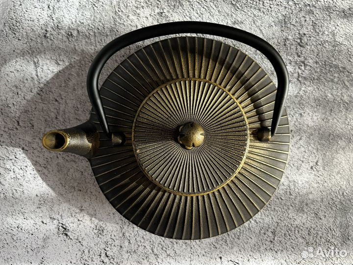 Заварочный чайник 1 литр, чугунный