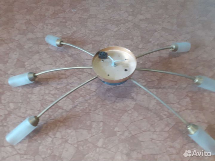 Люстра потолочная бу