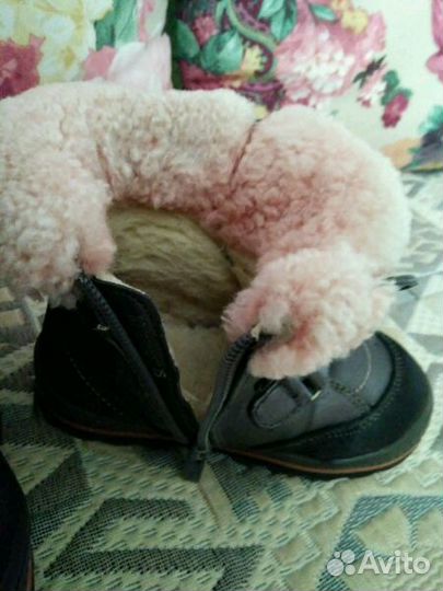 Ботинки зима на девочку