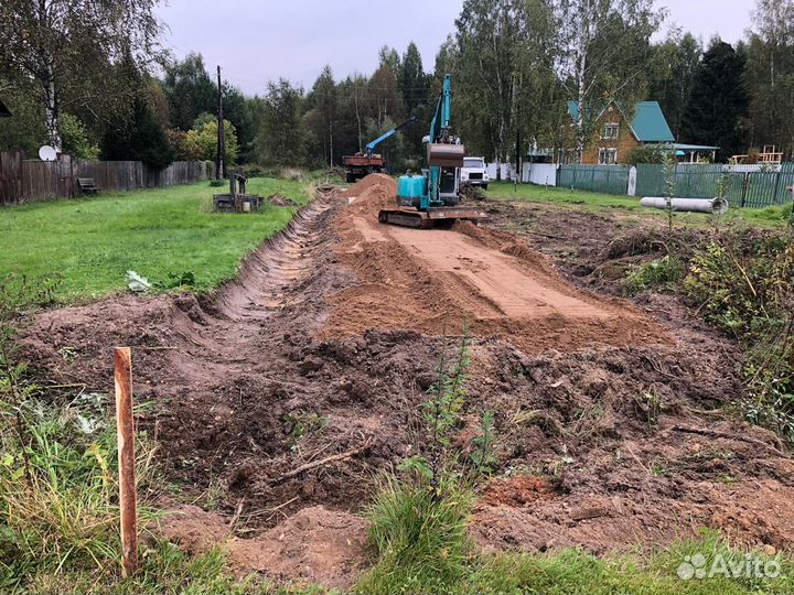 Услуги мини экскаватора