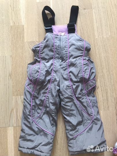 Демисезонный костюм для девочки 86