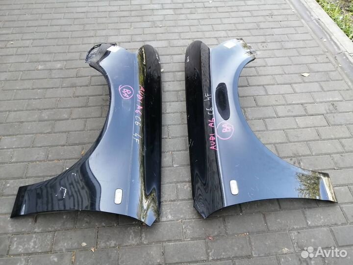 Крыло Переднее Левое Правое Ауди А6 С6