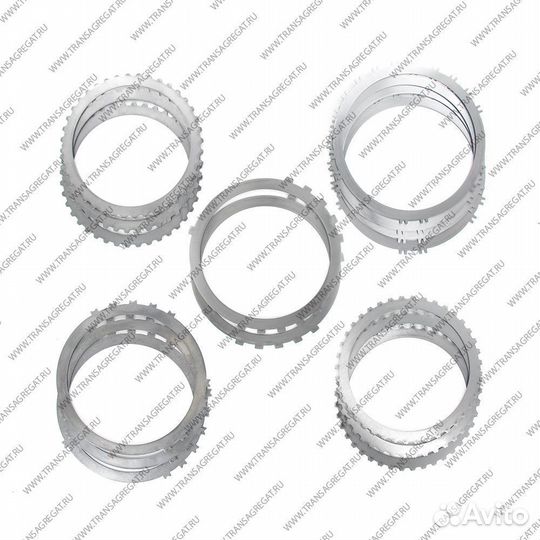 Комплект стальных дисков АКПП U760E/F raybestos