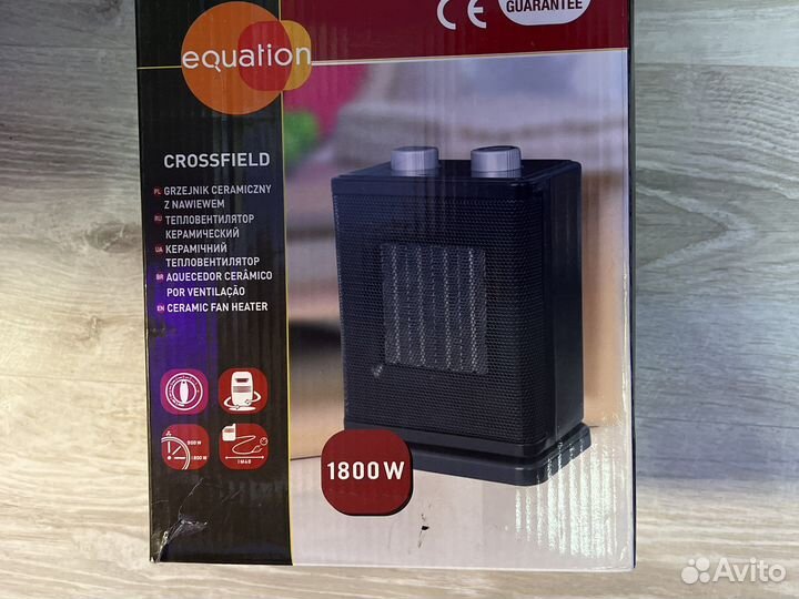 Тепловентилятор керамический