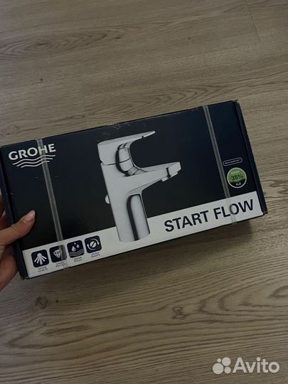 Смеситель для раковины Start Flow Grohe S-size