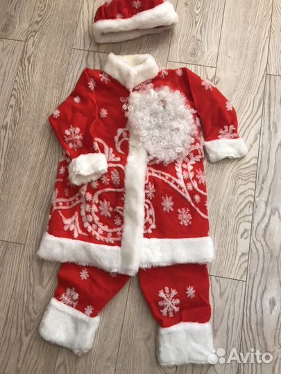 Прокат костюма Деда Мороза