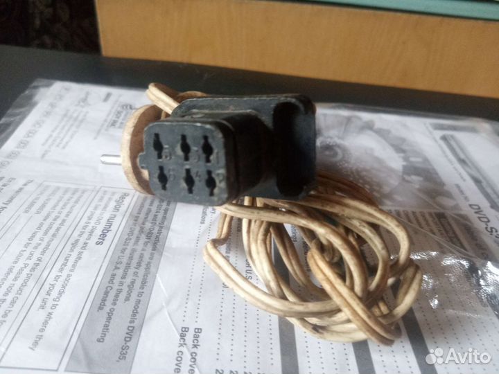 Сетевой кабель от телевизора Электроника