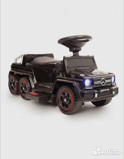 Пушкар машинка-каталка электромобиль Mercedes g63