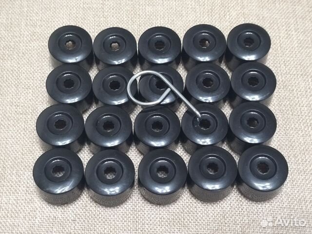 Колпачки на колёсные болты Volkswagen Новые 20 шт купить в Толмачево с ...