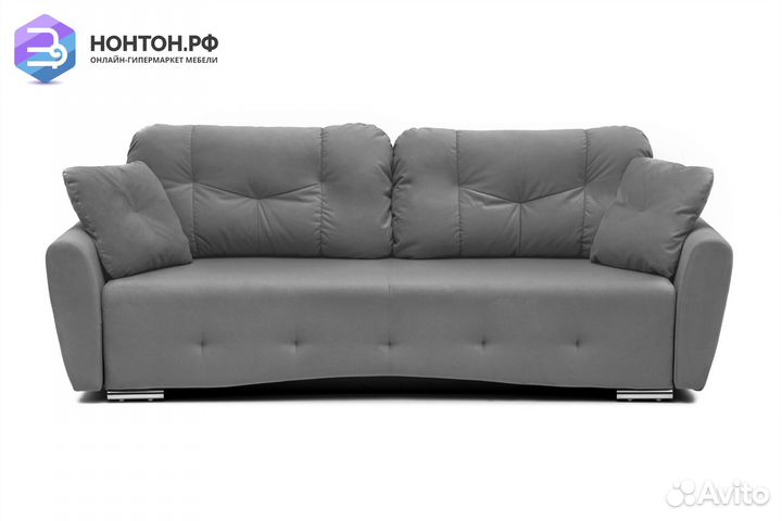 Диван еврокнижка Стингер светло-серый