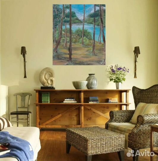 Авторская картина маслом 