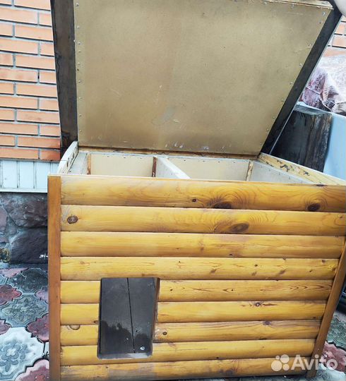 Будка утепленная для собаки